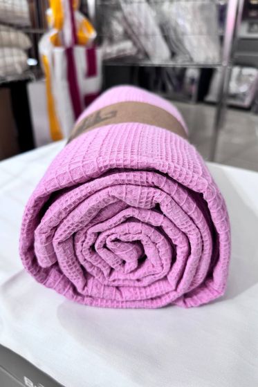 Çeyiz Diyarı Tek Kişilik Yazlık Pamuklu Tek Pike Pembe - Çeyiz Diyarı (1)