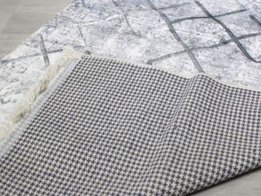 Çeyiz Diyarı White Of Bambu Kaydırmaz Taban Halı 80x150 Cm - 3