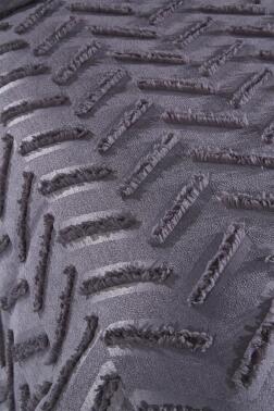 Çeyiz Diyarı Zigra 2 Parça Tek Kişilik Pike Takımı Antrasit - 6