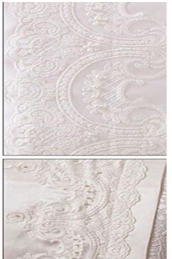 Çeyizdiyarı Fransız Güpürlü Diana Pike Takımı Bej - 2