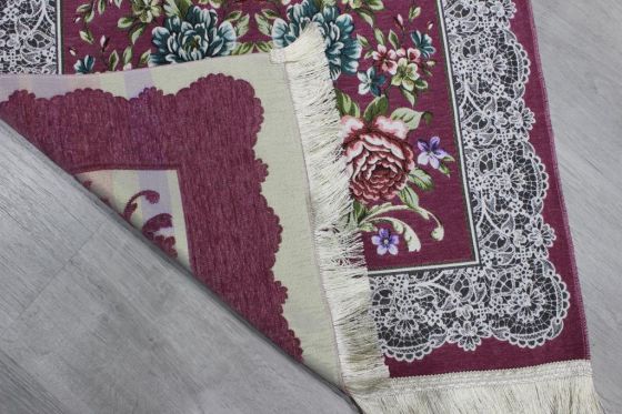 Çeyizdiyarı İnaviç Dokuma Seccade Mürdüm - Çeyiz Diyarı (1)