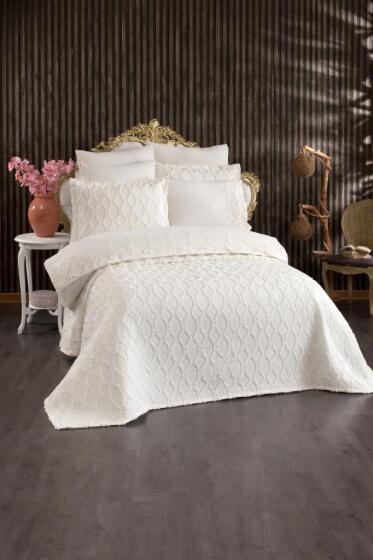 Chery Gelin Seti 7 Parça Krem - Çeyiz Diyarı