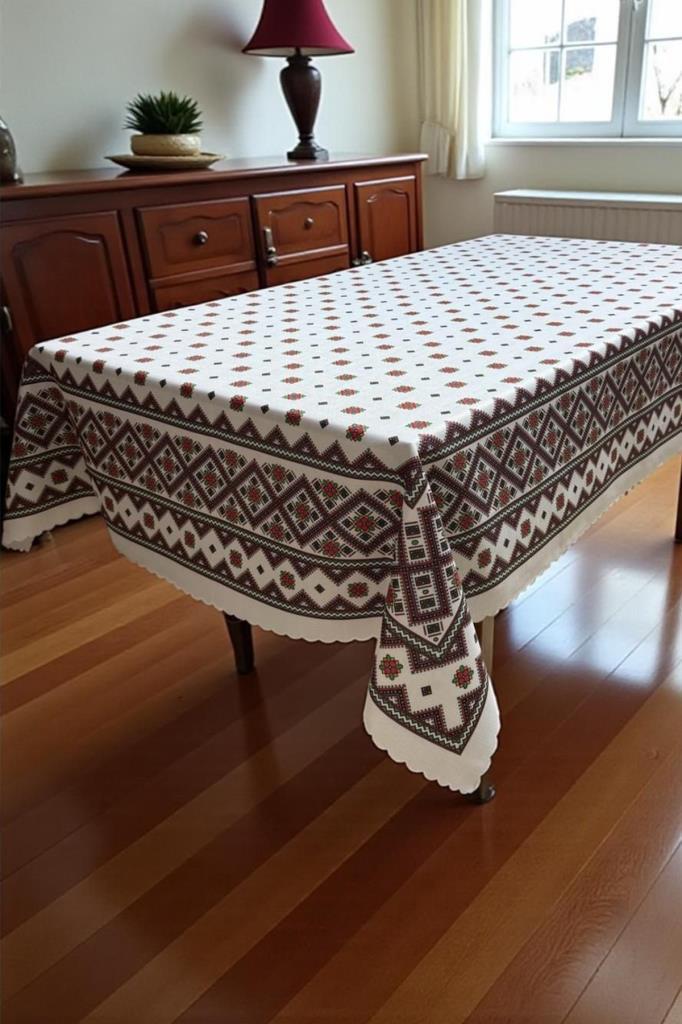 Çiğdem Dertsiz Masa Örtüsü 150x150 cm - 1