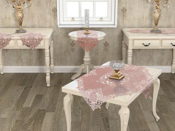 Cloveart Kadife Salon Takımı 5 Parça - Çeyiz Diyarı