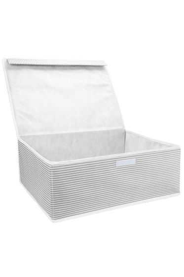 Çok Amaçlı Kutu Baza Gri - Çeyiz Diyarı