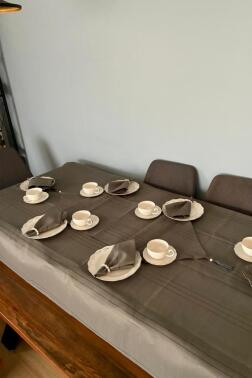 Colber 26 Parça Masa Örtüsü Takımı Antrasit - 5