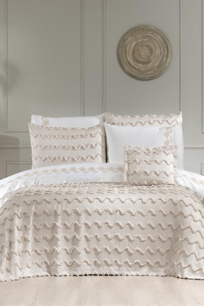 Colorado Modern 9 Parça Gelin Seti Taş - 1