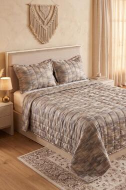 Cortina Çift Kişilik Yatak Örtüsü 240x250 cm Gold - 1