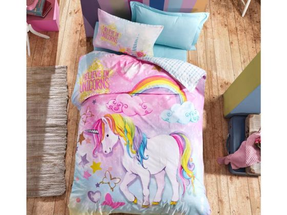 Cottonbox Junior Dream Tek Kişilik Nevresim Takımı Mint - Cotton Box (1)