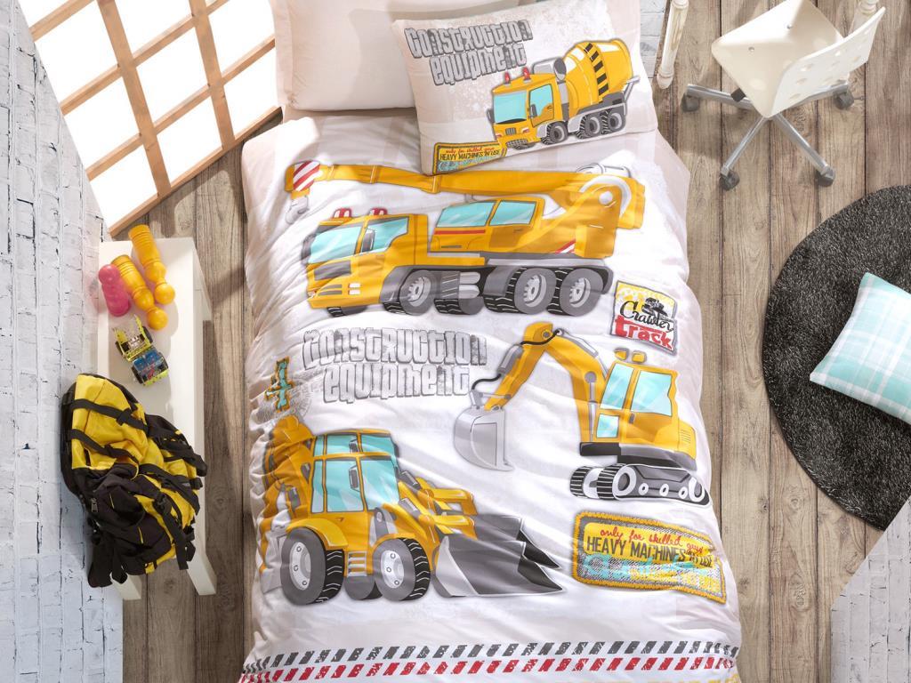 Cottonbox Junior Track Tek Kişilik Nevresim Takımı Turkuaz - 1
