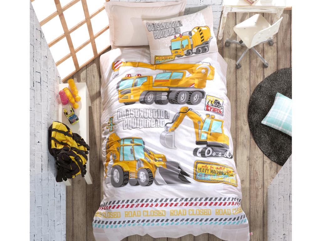 Cottonbox Junior Track Tek Kişilik Nevresim Takımı Turkuaz - 2