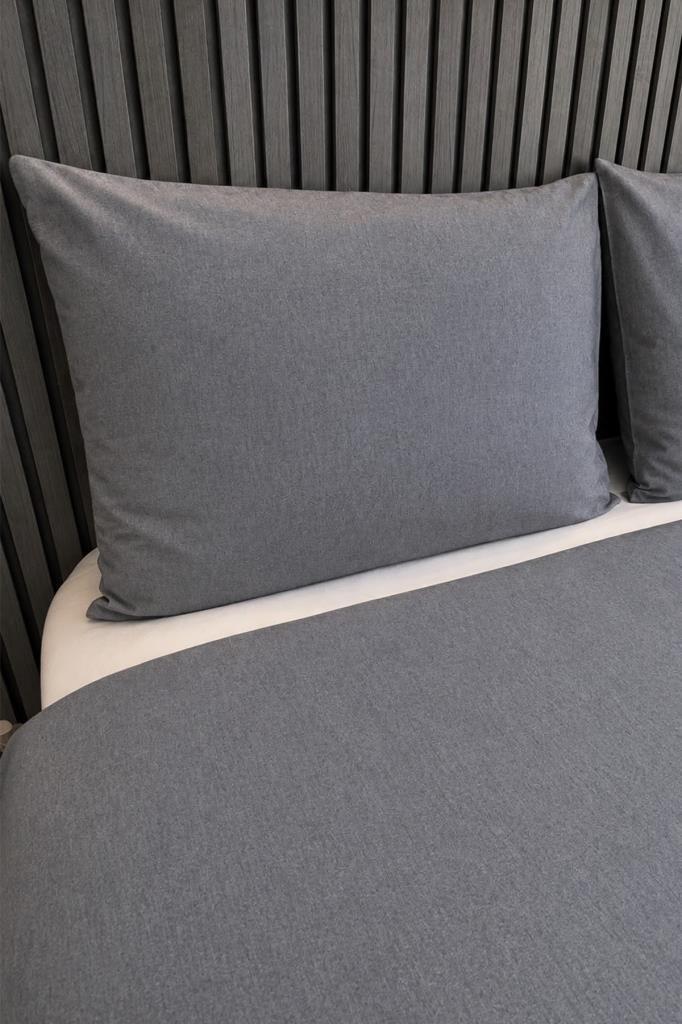 Daily Cheap 3 Parça Çift Kişilik Nevresim Seti 200x220 Antrasit - 2