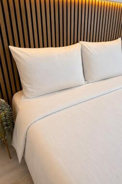 Daily Cheap 3 Parça Çift Kişilik Nevresim Seti 200x220 Bej - 2