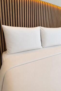 Daily Cheap 3 Parça Çift Kişilik Nevresim Seti 200x220 Beyaz - 2