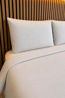 Daily Cheap 3 Parça Çift Kişilik Nevresim Seti 200x220 Buz Mavisi - 2