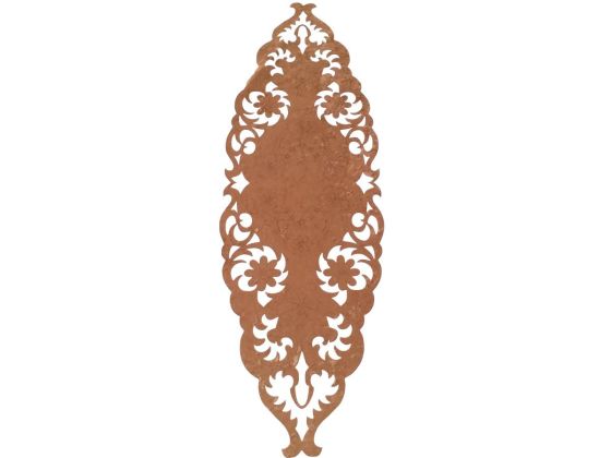Daisy Lüx Kadife Runner Kahve - Çeyiz Diyarı
