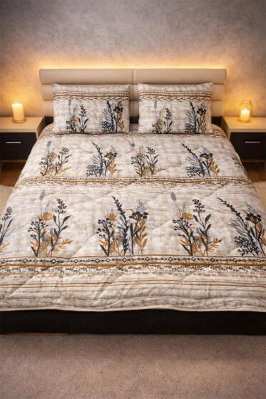 Dalım Wellsoft 195x215 Cm Çift Kişilik Yorgan Takımı - Çeyiz Diyarı