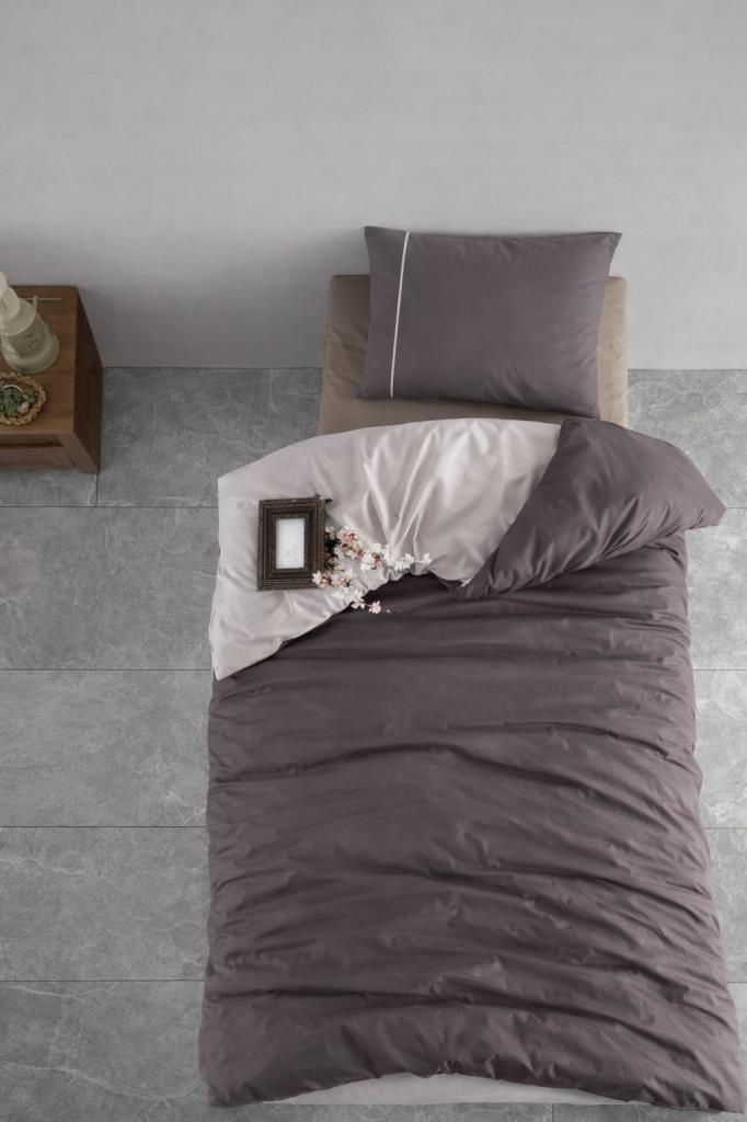 Damascus %100 Pamuklu Çift Taraflı Tek Kişilik Nevresim Takımı - 1