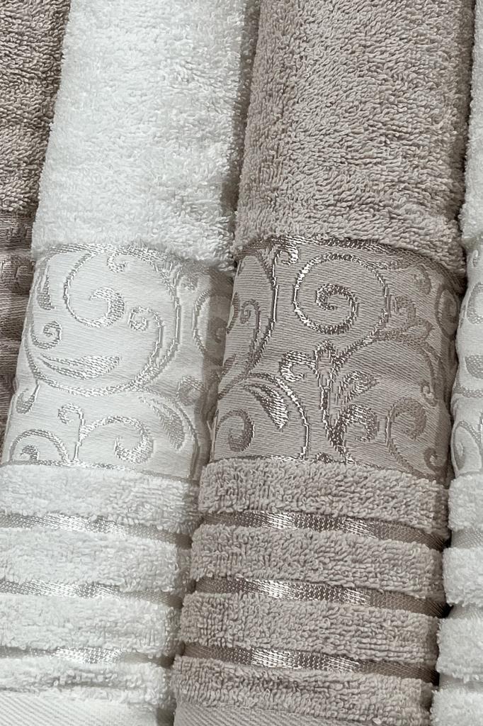 Deren Hamam Takımı 4 Parça Krem - Bej - 3