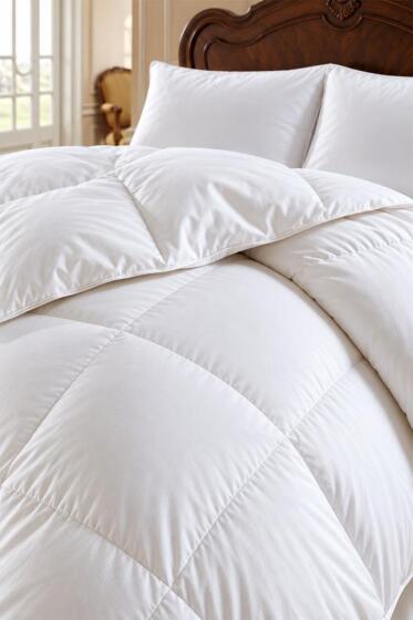 Destan Çift Kişilik 195x215 cm 2 Yastık Hediyeli Mikro Silikon Yorgan Takımı - Çeyiz Diyarı (1)