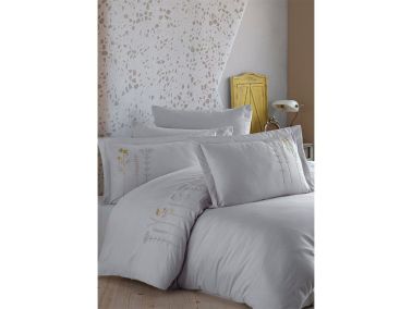 Diva Premium Çift Kişilik Nevresim Takımı Gri - 4