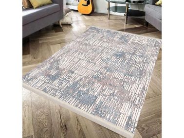 Dokuma Taban İpeksi Halı Arzu Mavi 100x300 Cm - 2