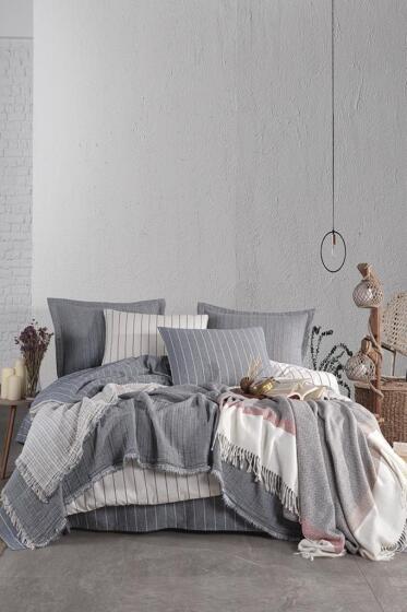 Efekt Modern Gelin Seti 8 Parça Gri - Çeyiz Diyarı