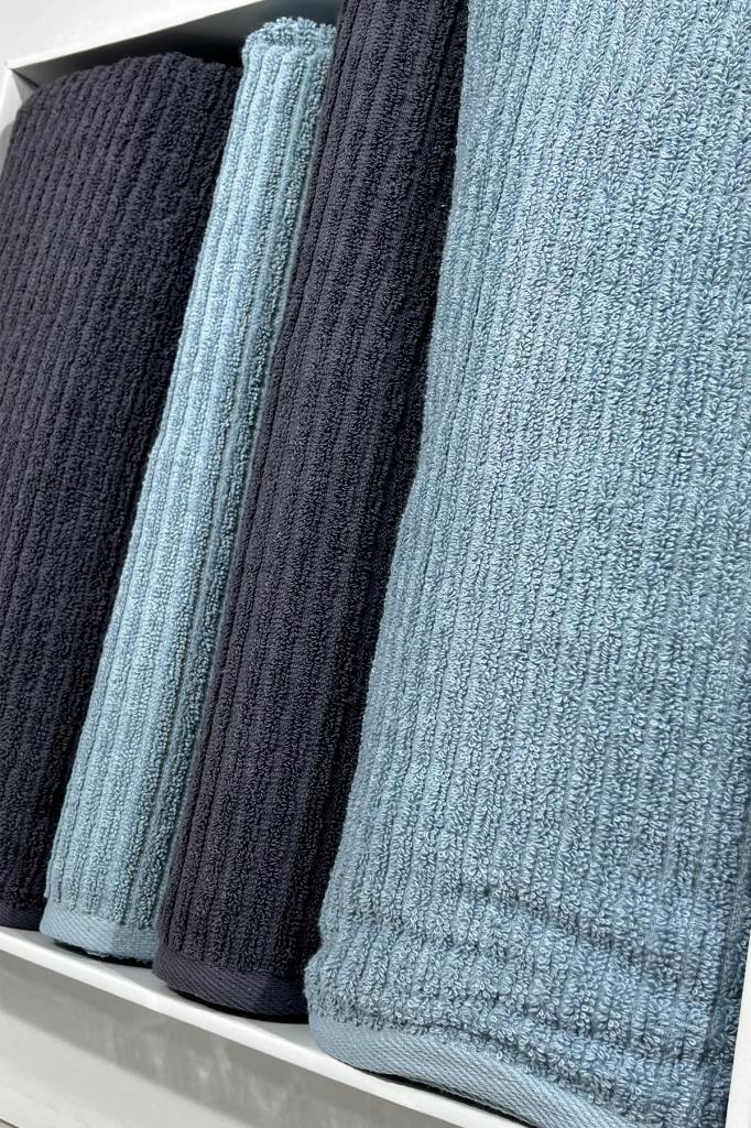 Ekol Hamam Takımı 4 Parça Antrasit - Mint - 3