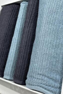 Ekol Hamam Takımı 4 Parça Antrasit - Mint - 3