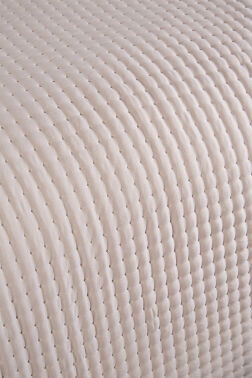 Elisa Dolgulu Çift Taraflı Çift Kişilik 240x260 Cm Yatak Örtüsü Pudra - 6