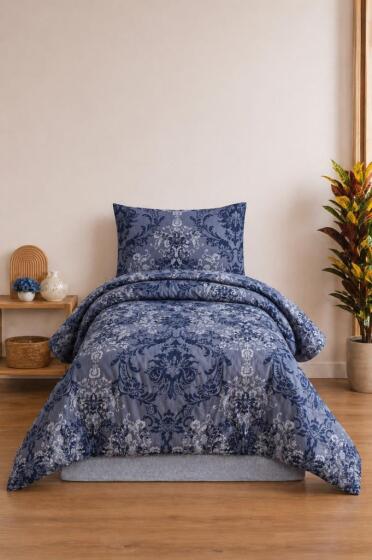 Elite Tek Kişilik Nevresim Takımı Gri - Çeyiz Diyarı