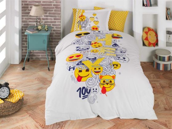 Emoji Party Çocuk Nevresim Takımı - Hobby