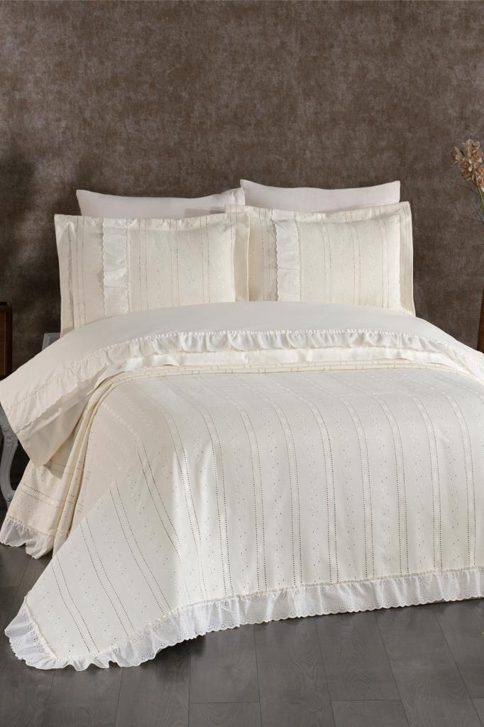 Esila Gelin Seti 7 Parça Ekru - 1