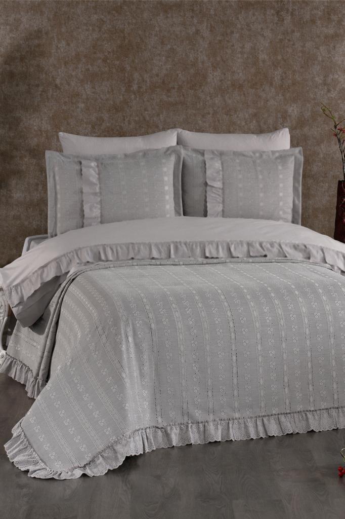 Esila Gelin Seti 7 Parça Gri - 1