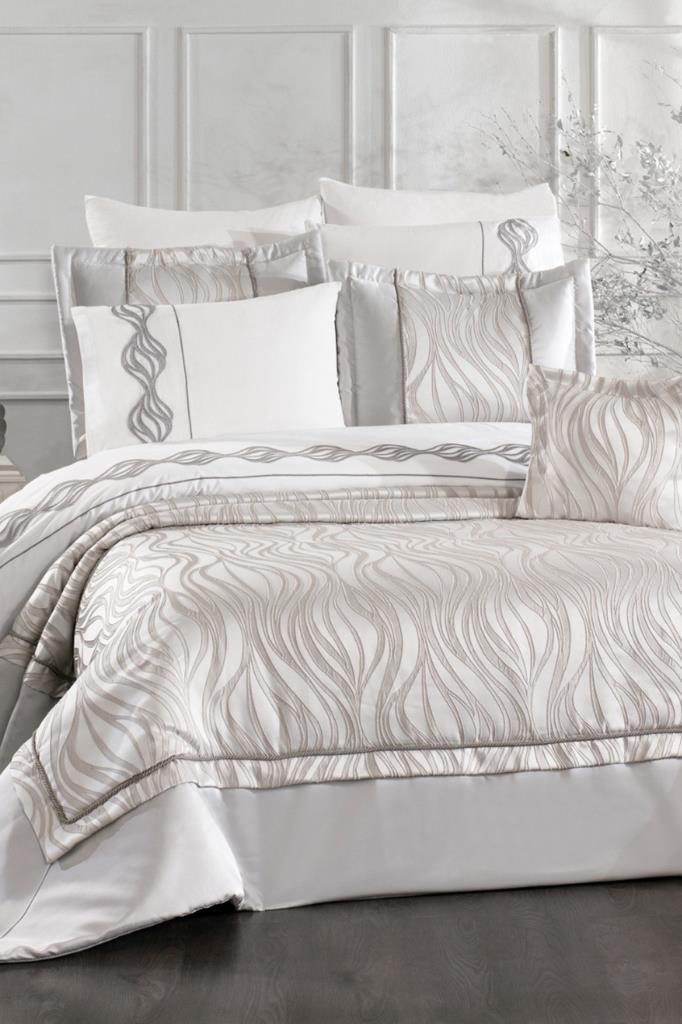 Fides 10 Parça Çeyiz Seti Gri - 1