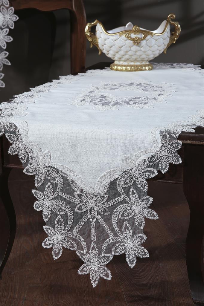 Firdevs Salon Takımı 5 Parça Krem - 2