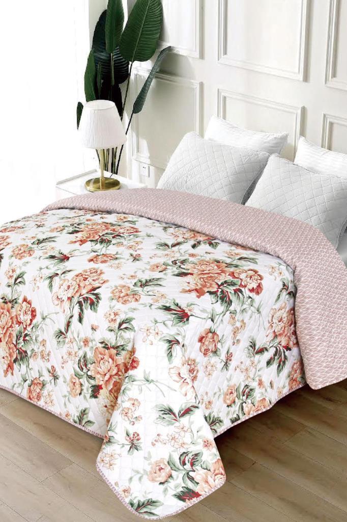 Flora Buket Çift Kişilik 200x220 cm Tek Pike - 1