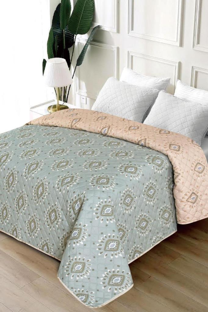 Flora Okyanus Çift Kişilik 200x220 cm Tek Pike - 1