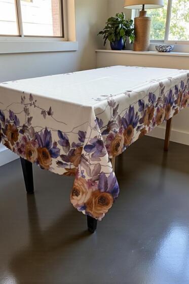 Florin Dertsiz Masa Örtüsü 150x260 cm - Çeyiz Diyarı