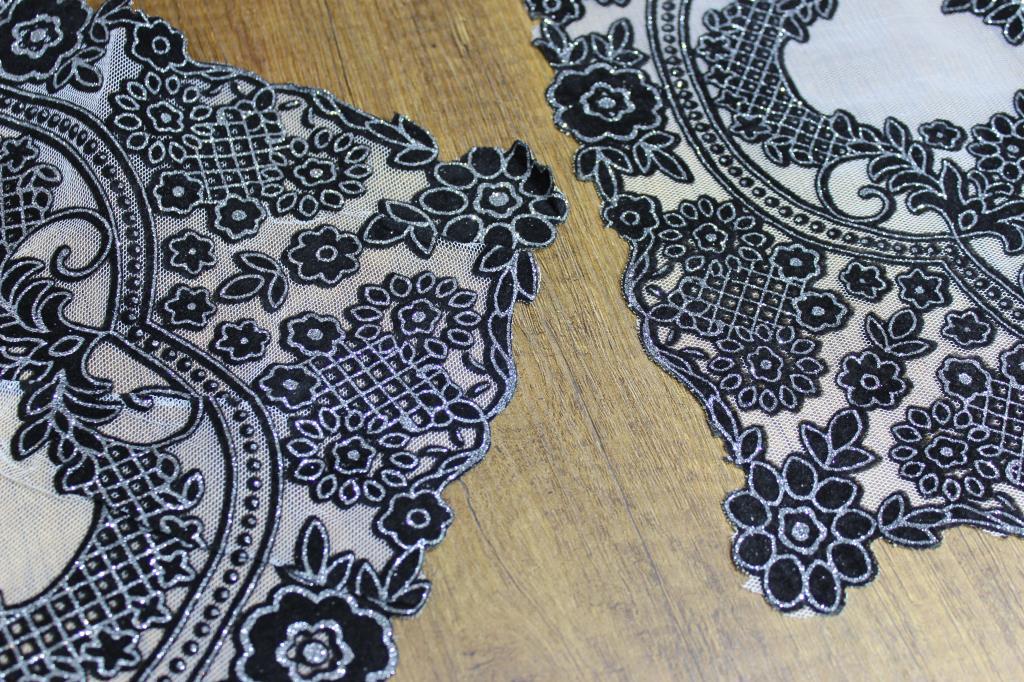 Flower 2 Parça Salon Takımı Siyah - 3