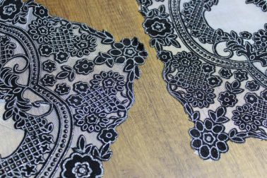 Flower 2 Parça Salon Takımı Siyah - 3