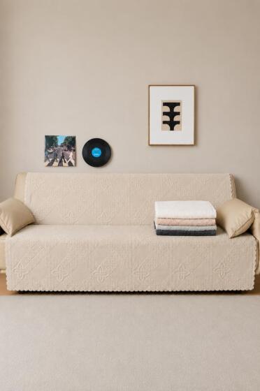 Focus Wellsoft Koltuk Örtüsü 170x210 Cm Bej - Çeyiz Diyarı