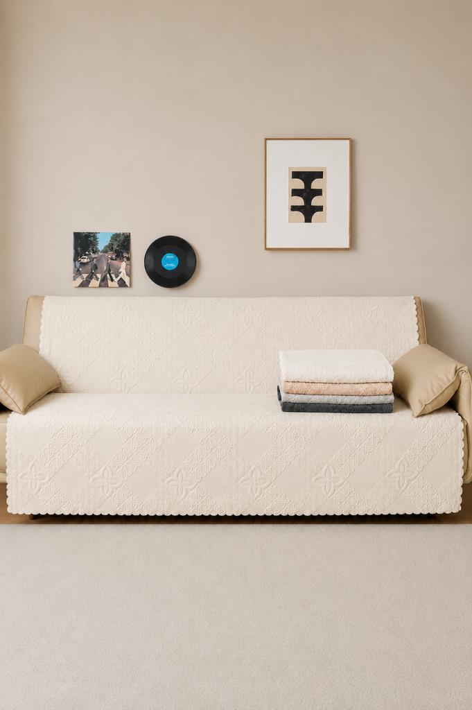 Focus Wellsoft Koltuk Örtüsü 170x210 Cm Krem - 1