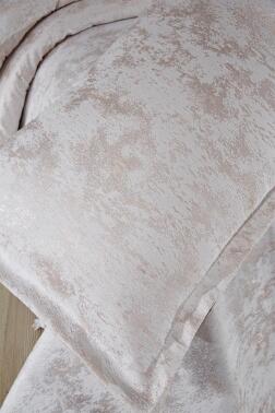 Fransız Dantelli Alveria Çift Kişilik Yatak Örtüsü 230x250 cm - 3