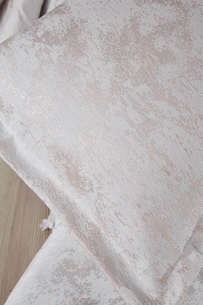 Fransız Dantelli Alveria Çift Kişilik Yatak Örtüsü 230x250 cm - 4