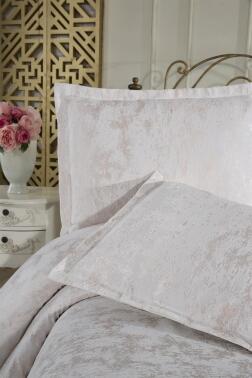 Fransız Dantelli Edge Çift Kişilik Yatak Örtüsü 230x250 cm - 5