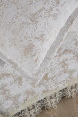 Fransız Dantelli Valoria Çift Kişilik Yatak Örtüsü 230x250 cm - 6