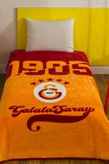 Galatasaray Lisanslı Taraftar Tek Battaniye - Kristal