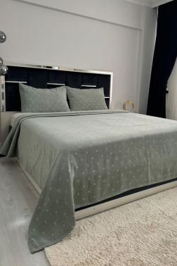 Gemila 3 Parça Çift Kişilik Yatak Örtüsü 235x250 cm - 4