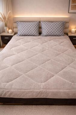Geometrik Wellsoft 195x215 Cm Çift Kişilik Yorgan Takımı - 2